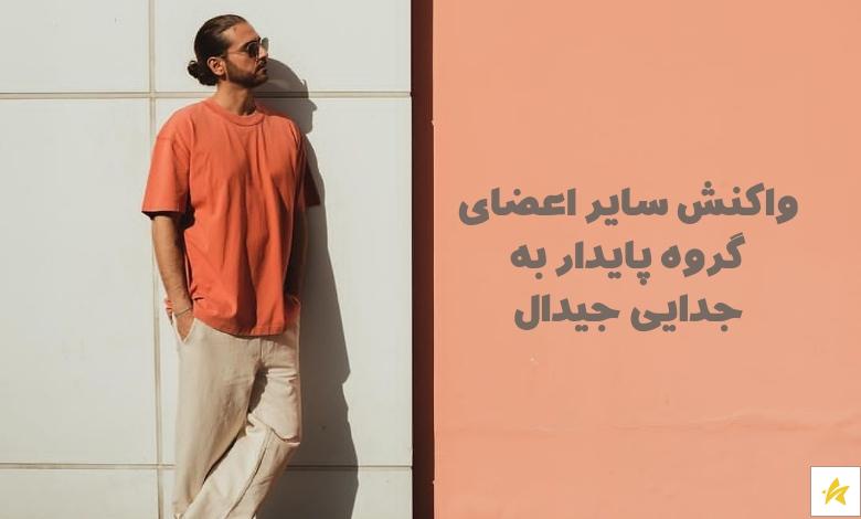 واکنش سایر اعضای گروه پایدار به جدایی جیدال